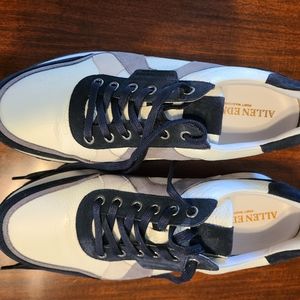 Allen Edmonds A-Trainers sz 11.5. Navy/grey/white